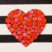 X-DIY – veiledning for å lage et hjerte til Valentinsdagen