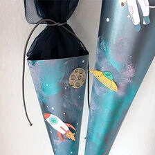 X-Lag en romfart-skolekjegle