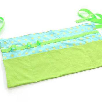 X-Sybeskrivning för en trädgårdsförkläde