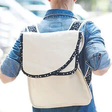 X-Sybeskrivning för ryggsäck med gömda fack