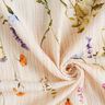 Muslin/Dubbel-krinkelväv Vårblommor – yllevit/persikofärgad,  thumbnail number 3