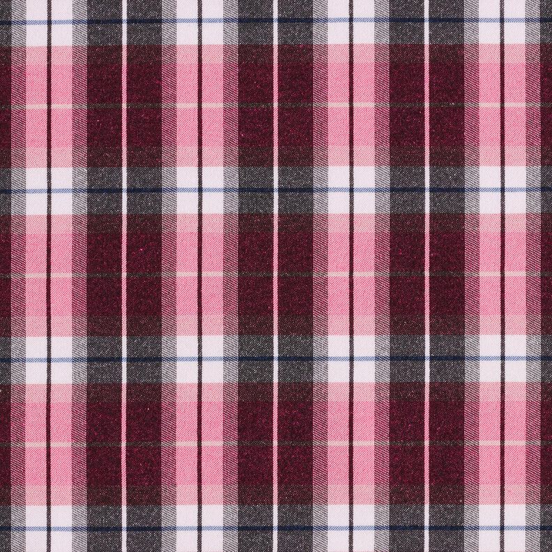 Byxstretch stort rutmönster – svart/intensiv rosa,  image number 1