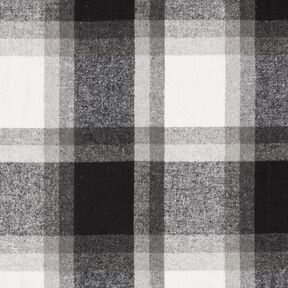 Jacktyg i flanell rutigt | Katia Fabrics – dimgrå/gammalt silver, 