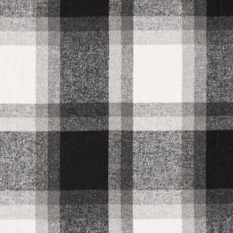 Jacktyg i flanell rutigt | Katia Fabrics – dimgrå/gammalt silver, image number 1