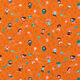 Bomullsjersey Drakflygning Digitaltryck | PETIT CITRON – brandgul,  thumbnail number 1