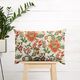 dekorationstyg Canvas orientaliska blomsterornament 280 cm – natur/grön,  thumbnail number 7