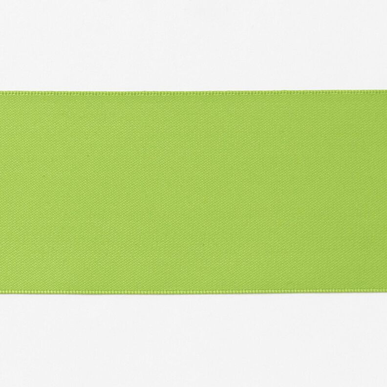 Satinband [50 mm] – äppelgrönt,  image number 1