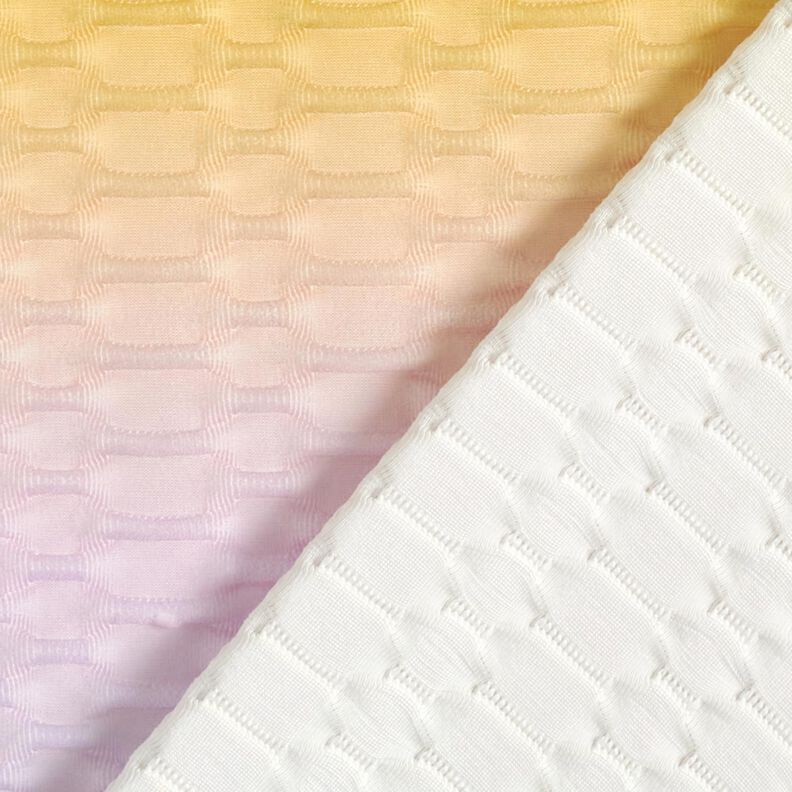 sportjersey struktur färggradient – pastellviolett/apricot,  image number 4