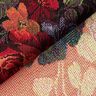 Dekorationstyg Gobeläng blombuketter – svart/terracotta,  thumbnail number 4
