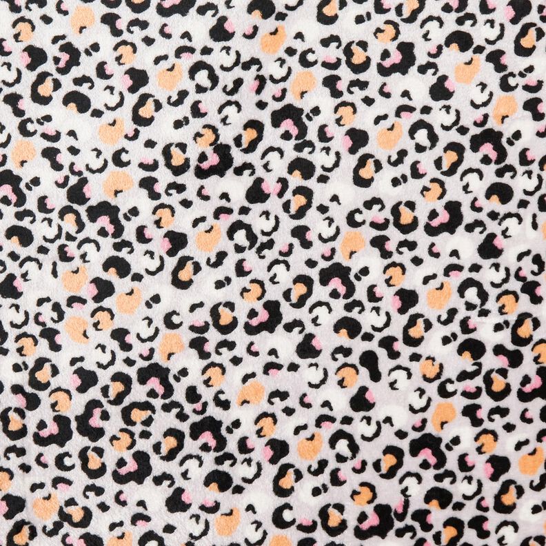 Mysfleece Leopardmönster – dimgrå, image number 1