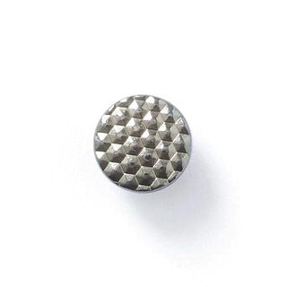 Jeansknapp – antique silver metallic, 
