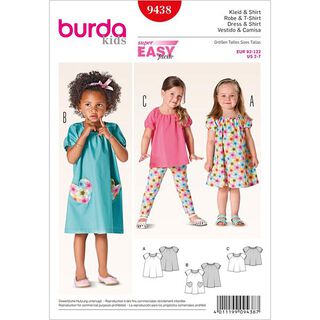 Klänning / Shirt / Blus, Burda 9438, 