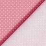 Bomullspoplin Små prickar – rosa/vit,  thumbnail number 6