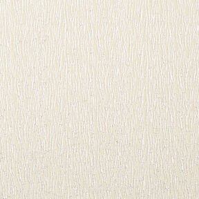 Klädtyg jacquard glittrande serpentinlinjer – vit/silver, 