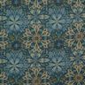 Dekorationstyg Gobeläng Mandala Blommor – svart/blå,  thumbnail number 1