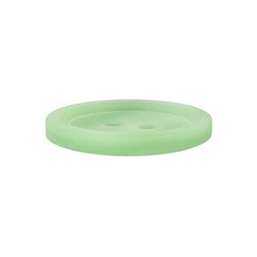 Plastknapp 2-håls Basic - ljusgrön, 