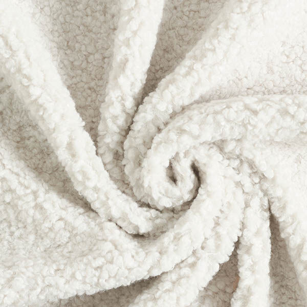 Stoppningstyg teddypäls – ljusbeige, image number 1