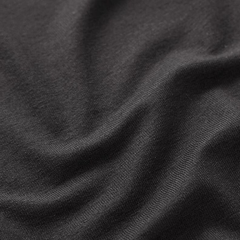 Viskosjersey Lätt – svart,  image number 3