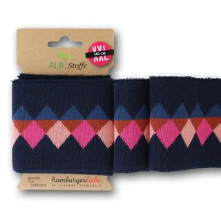 GOTS Ribbade muddar CUFF ME ICON [140 cm | 7,5 cm] | Albstoffe | Hamburger Liebe, 
