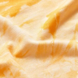 French Terry Batiklook – solgult, 