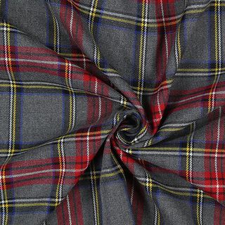 Skotskrutig Tartan Stora rutor – grått, 