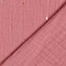 Muslin Folietryck Rektangel | by Poppy – gammalt rosa,  thumbnail number 4