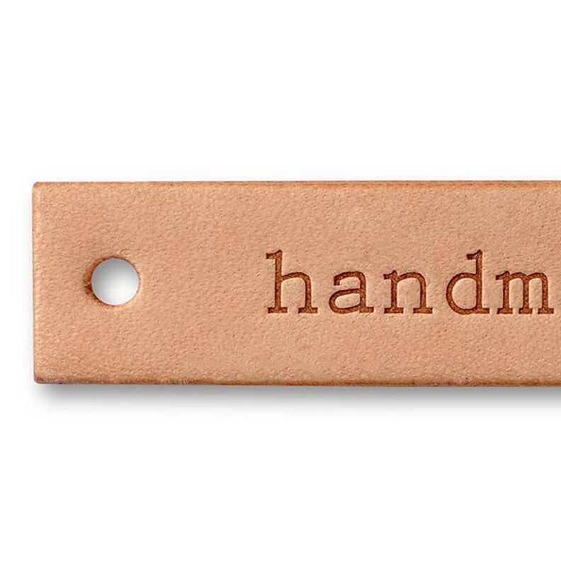 handmade-etikett [ 6 x 1,3 cm ] | Prym – natur,  image number 1