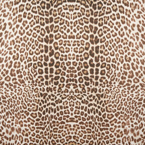 GOTS Bomullsbatist Leopardmönster | TCC x LOOKS by Wolfgang Joop – ljusbeige/mörkbrun, 