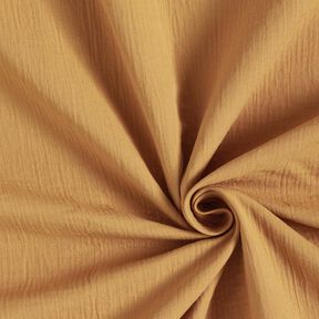 Muslin/Dubbel-krinkelväv 245 cm – karamell, 