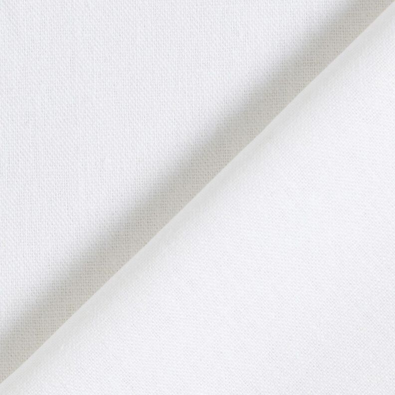 Rent linne tungt Enfärgat – vit,  image number 3