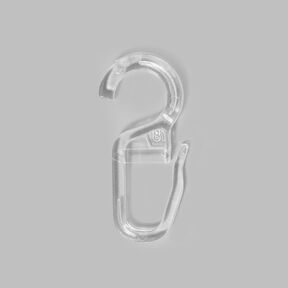 Överclipskrok [10mm] 10 stycken – transparent | Prym, 