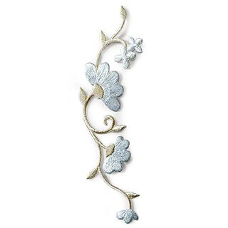 tygmärke blomranka [ 12 x 4 cm ] | Prym – yllevit, 