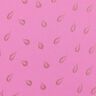 viskostyg folietryck fjädrar – pink,  thumbnail number 1