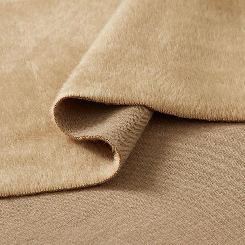 Alpfleece Mjuk sweat Enfärgat – sand,  image number 4