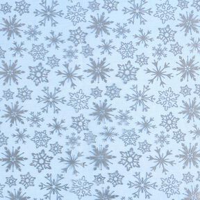 Organza Snöflingor – ljusblått, 