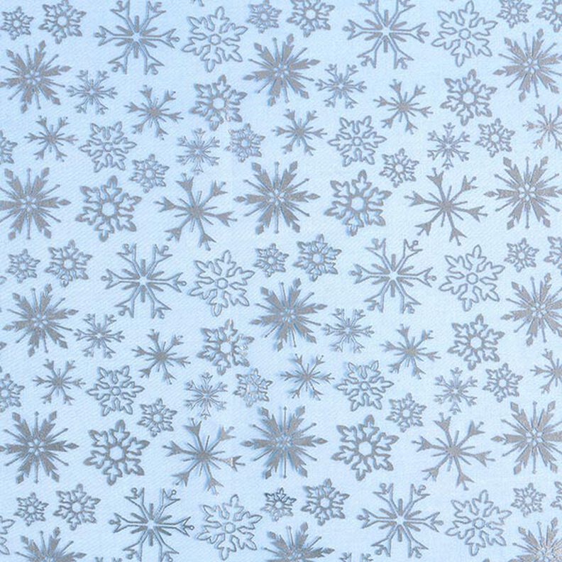 Organza Snöflingor – ljusblått,  image number 1