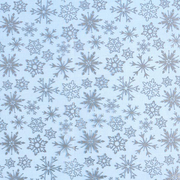 Organza Snöflingor – ljusblått,  image number 1