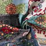 Dekorationstyg Gobeläng jeans-patchwork – ljusbeige/jeansblå,  thumbnail number 3