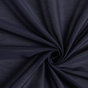 Superlätt bomulls-sidenväv Voile – marinblått, 