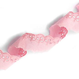 Festong Spetsband Blad [ 30 mm ] – ljusrosa, 