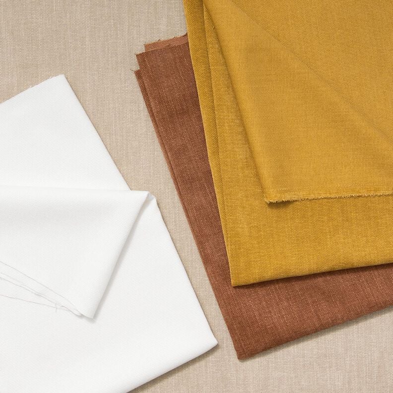 Stoppningstyg chenille-tyg – senap,  image number 4