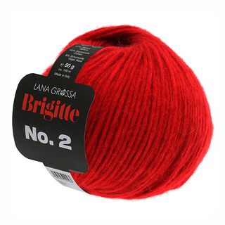 BRIGITTE No.2, 50g | Lana Grossa – rött, 