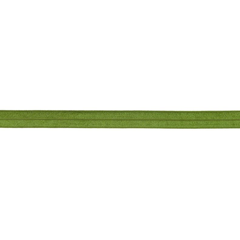 Elastistiskt infattningsband  blank [15 mm] – oliv,  image number 1
