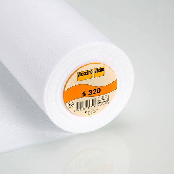 S 320 Schabrakinlägg | Vlieseline – vit,  image number 1