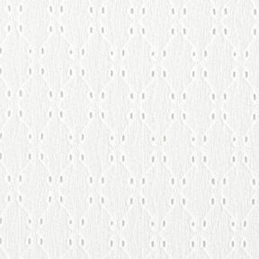 Krinkeljersey broderie anglaise – vit, 