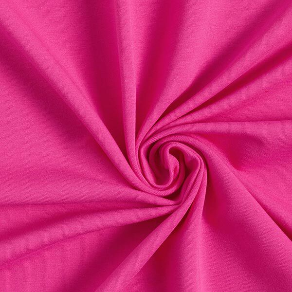 Lätt french terry enfärgad – intensiv rosa,  image number 1