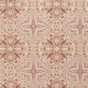 Dekorationstyg Gobeläng Delikat mandala – yllevit/brons, 