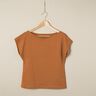 Bomullsjersey medium enfärgad – terracotta,  thumbnail number 6
