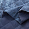 quiltat tyg chambray batik – jeansblå,  thumbnail number 3