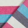 glitterjersey ränder – intensiv rosa/marinblå,  thumbnail number 4